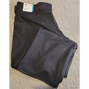 Champro Baseball Pants Men's Standard MVP OB Open Bottom  Black Adult 3XL